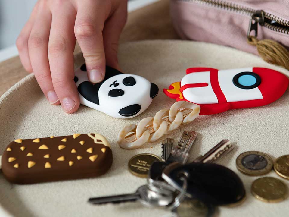 Je prends mon Walkie pour payer mon achat.