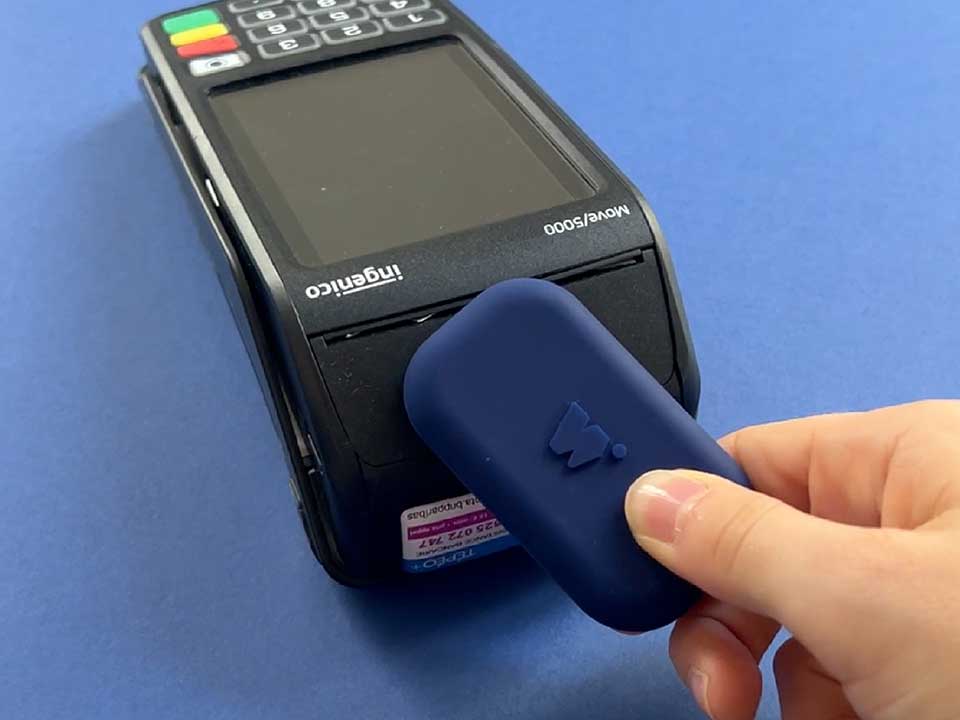 Je paye sans contact avec mon Walkie