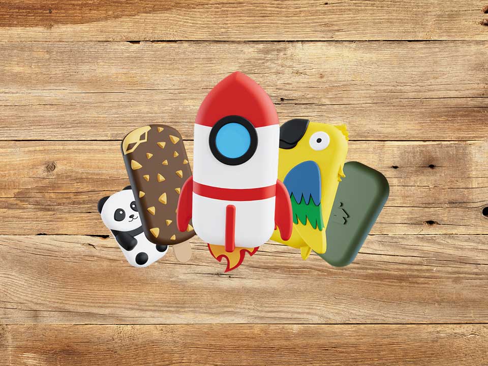 Je choisis mon Walkie parmi un &eacute;ventail.