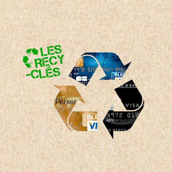Recyclage Carte Bleue Mise en avant