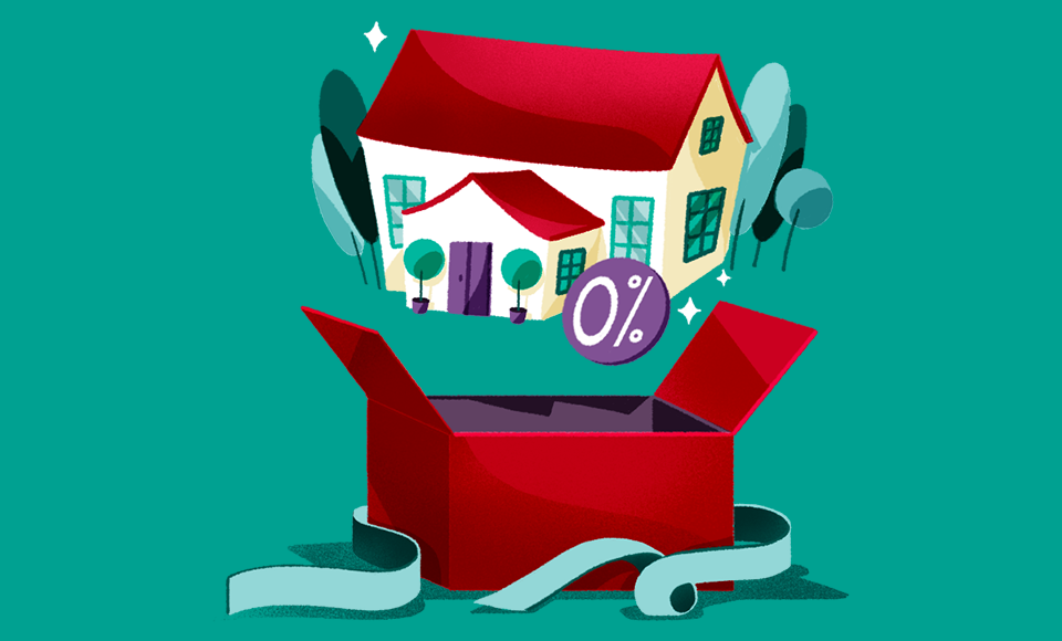 Visuel d&rsquo;ambiance li&eacute; au produit Pr&ecirc;t Immobilier Taux Z&eacute;ro, march&eacute; des particuliers