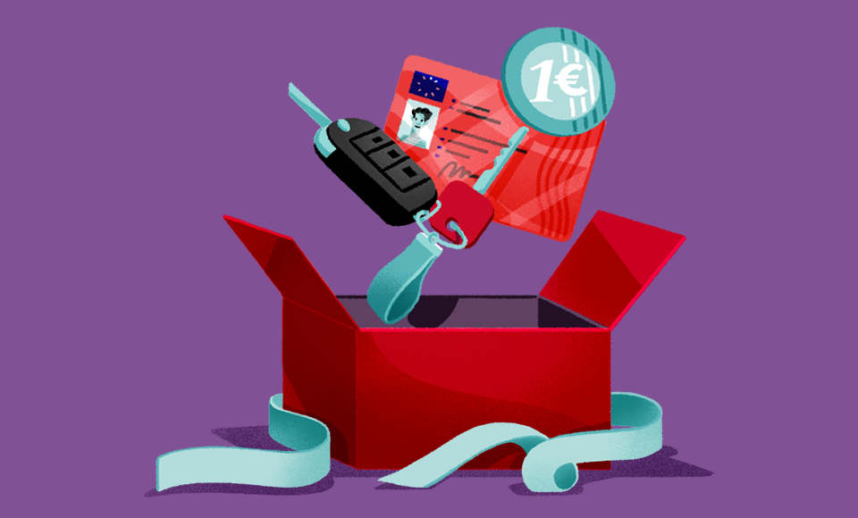 Visuel d&rsquo;ambiance illustrant le pr&ecirc;t Permis &agrave; 1 euro, march&eacute; des particulier