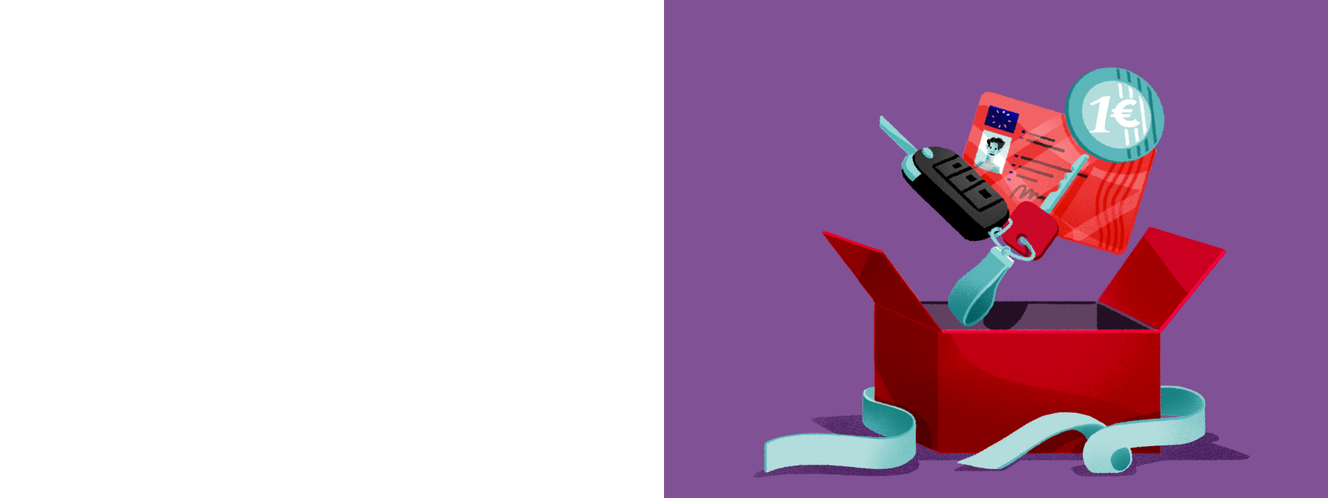 Visuel d&rsquo;ambiance li&eacute; au produit Pr&ecirc;t permis1euro, march&eacute; des particuliers