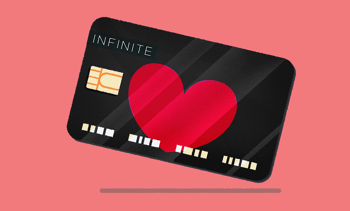 Visuel d’ambiance mobile lié au produit Carte Visa Infinite, marché des particuliers