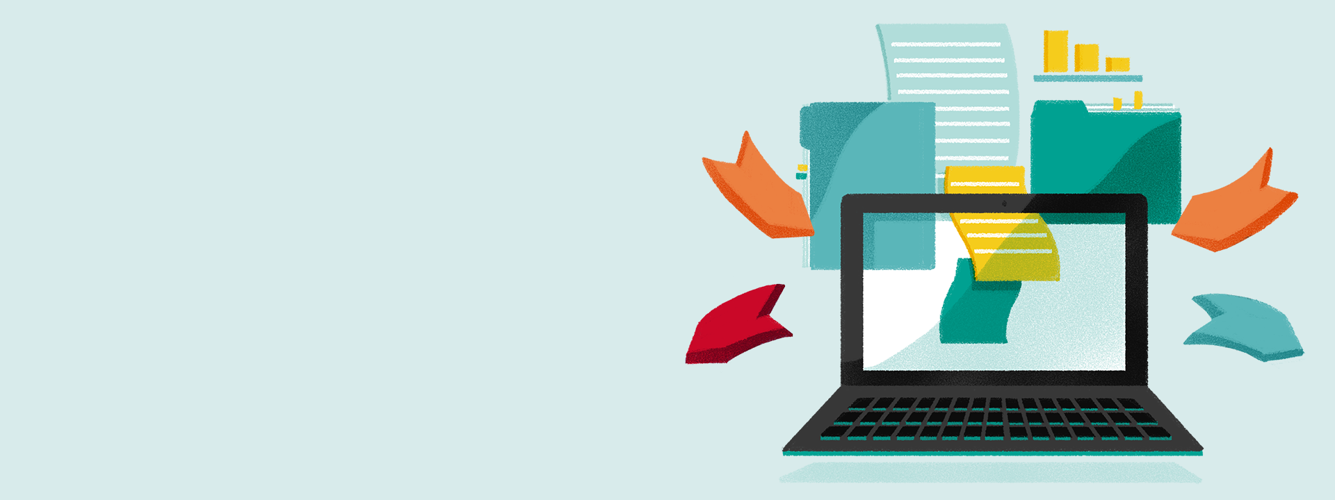 Visuel d&rsquo;ambiance li&eacute; &agrave; l&rsquo;univers Comptes et flux, march&eacute; des personnes morales