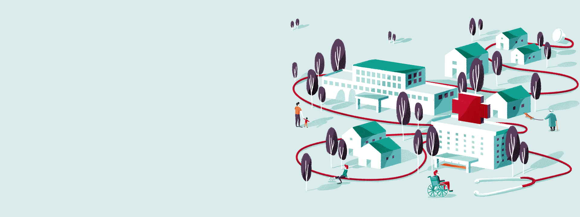 Visuel d'ambiance lié à la page La banque de ceux qui prennent soin des autres, marché des Associations & ESS