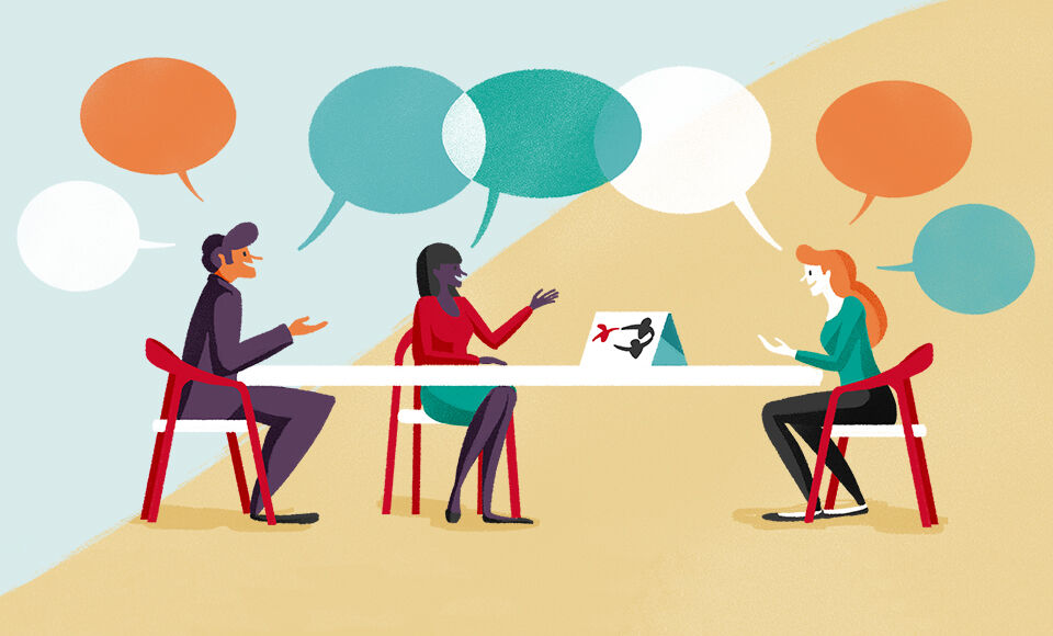 Visuel d’ambiance lié au sociétariat à et la gouvernance, marché Votre banque