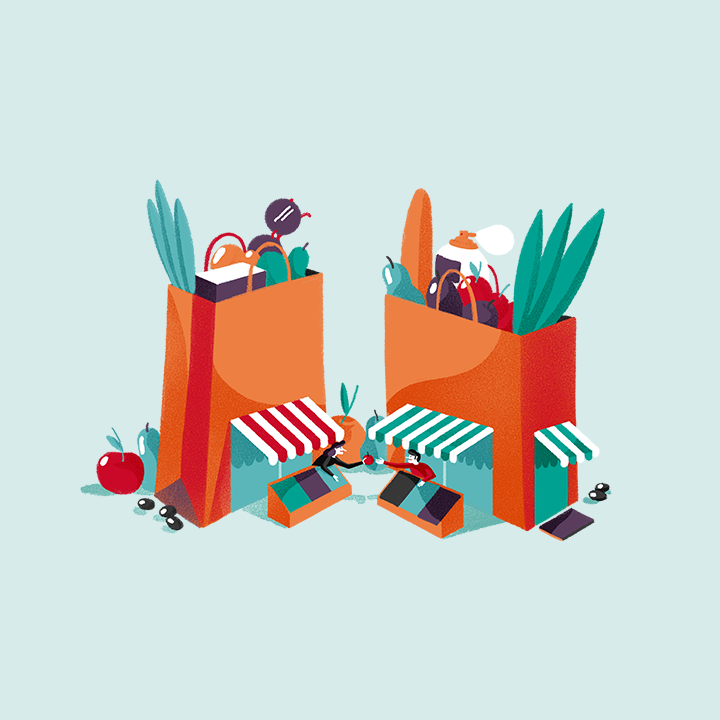 Développer les groupements de commerce associés