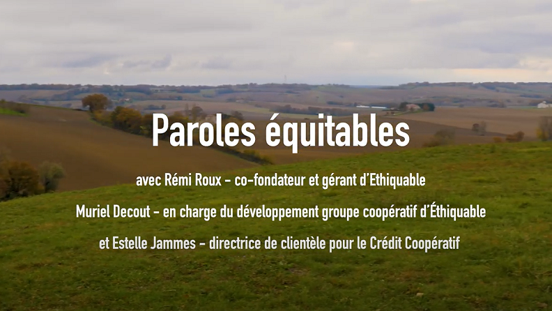 Paroles équitable avec Remi Roux, Muriel Decout et Estelle Jammes