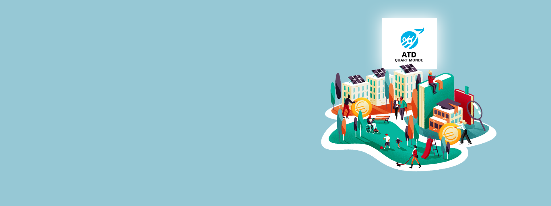 Visuel d&rsquo;ambiance li&eacute; &agrave; l'association ATD Quart Monde, march&eacute; des Particuliers