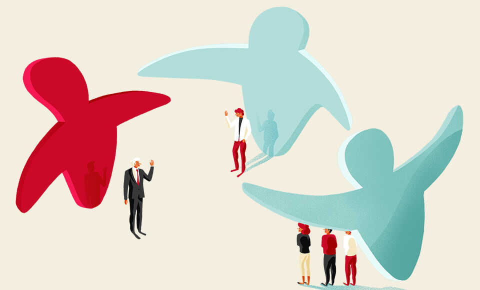 Visuel d&rsquo;ambiance mobile li&eacute; &agrave; la page Devenir client Entreprises, march&eacute; Entreprises