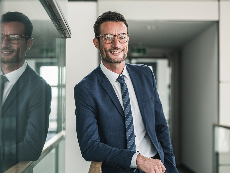Professionnel souriant