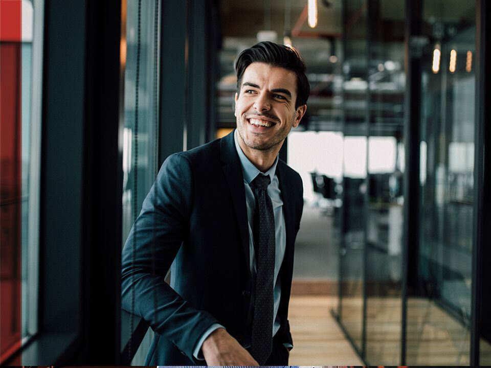 jeune professionnel en entreprise