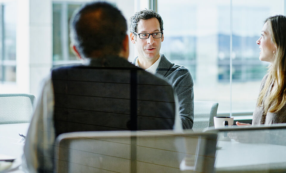 r&eacute;union entre professionnels