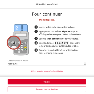 Sécur@ccess utilisation sur l'espace