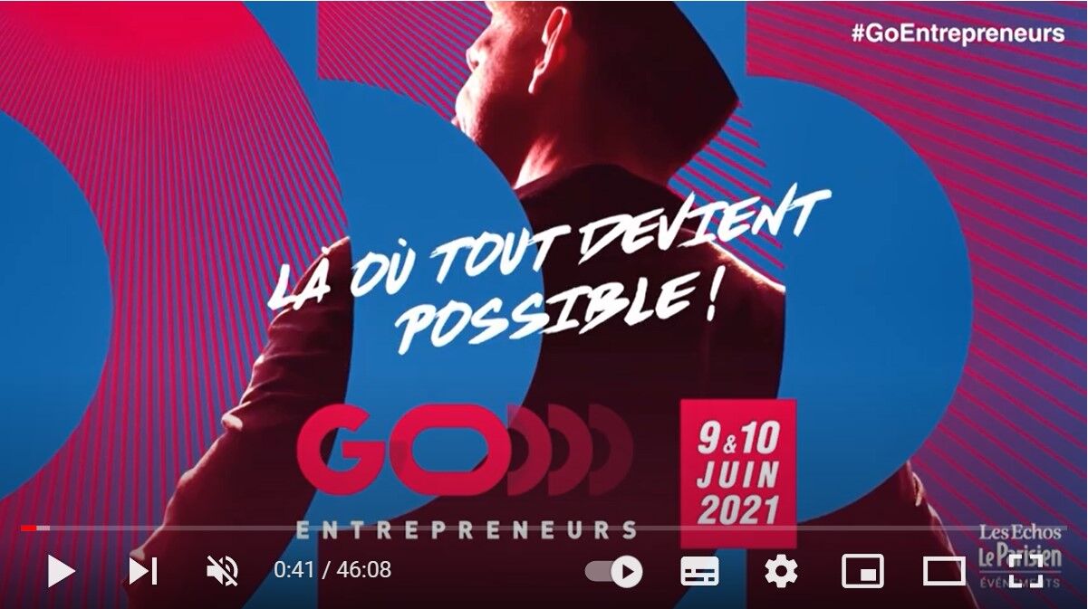 vid&eacute;o Go entrepreneurs