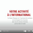 visuel vidéo activité international