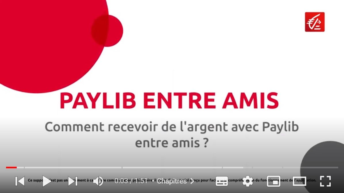 Paylib Virement entre amis Caisse d