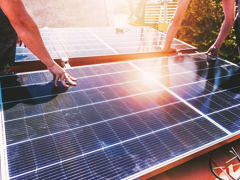 panneaux solaires